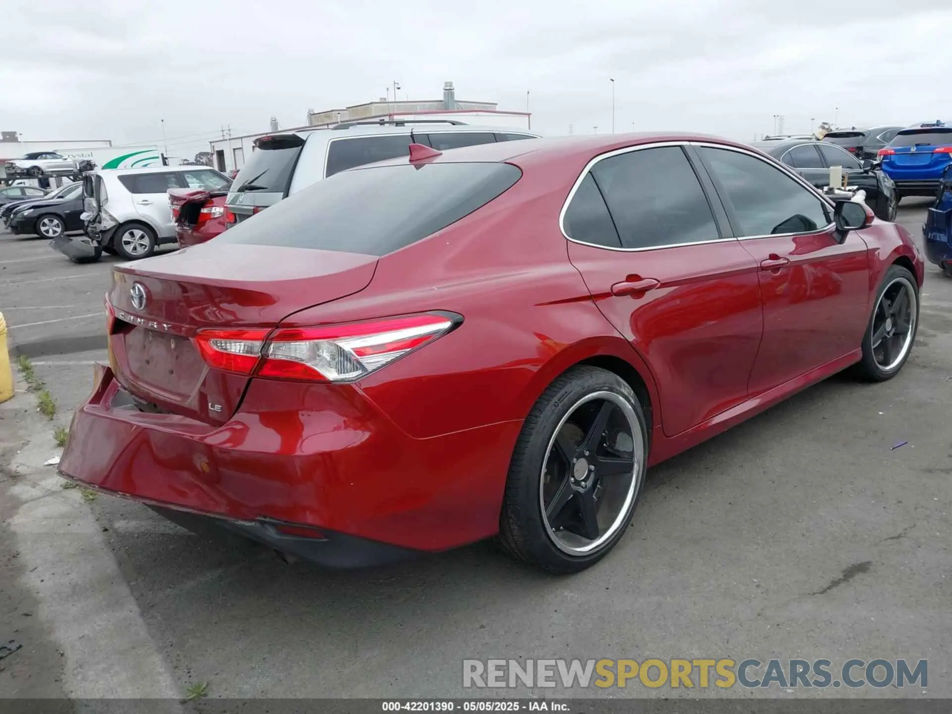 4 Photograph of a damaged car 4T1B11HKXKU243453 TOYOTA CAMRY 2019