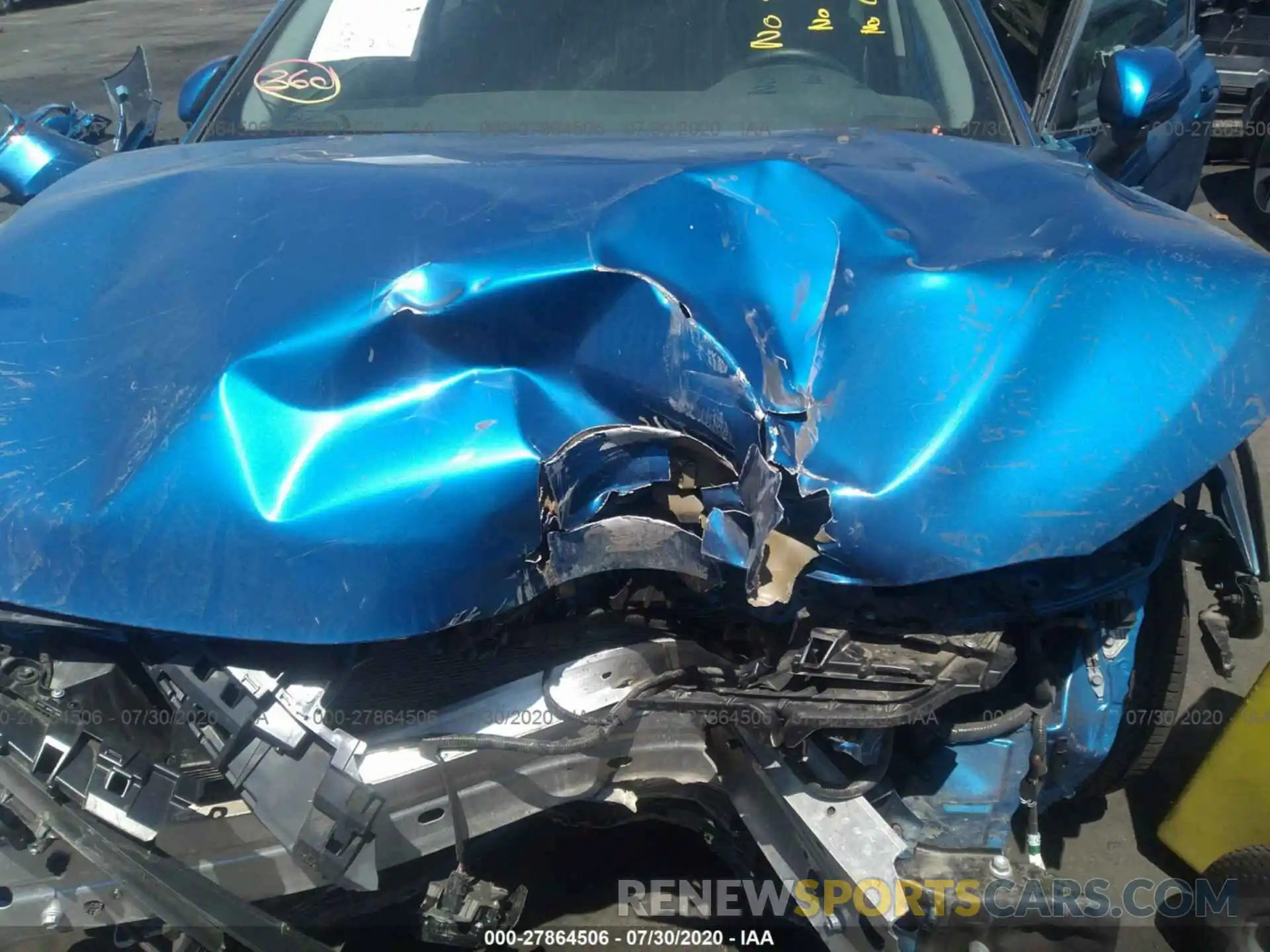 10 Photograph of a damaged car 4T1B11HKXKU244392 TOYOTA CAMRY 2019