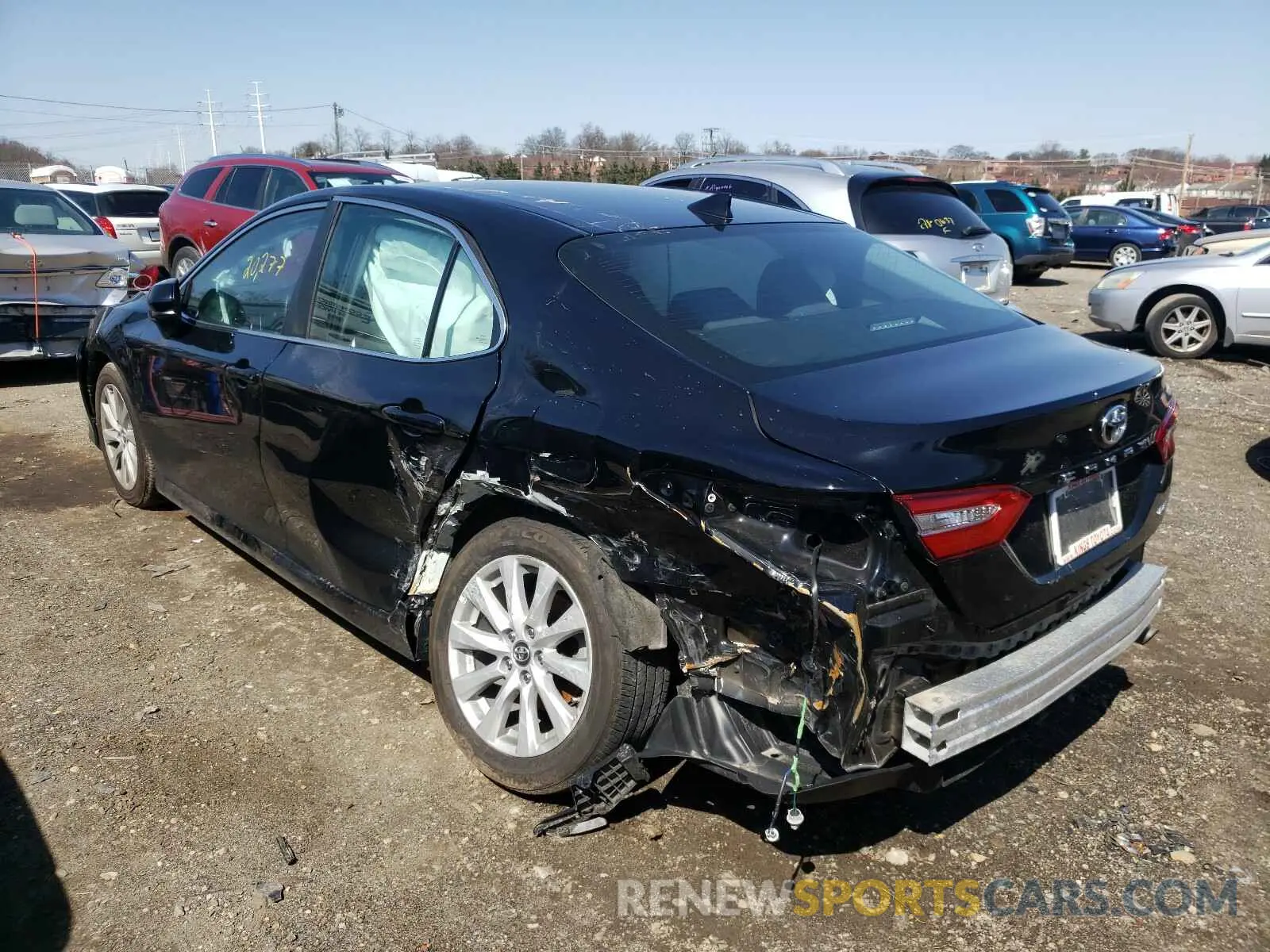 3 Photograph of a damaged car 4T1B11HKXKU244537 TOYOTA CAMRY 2019