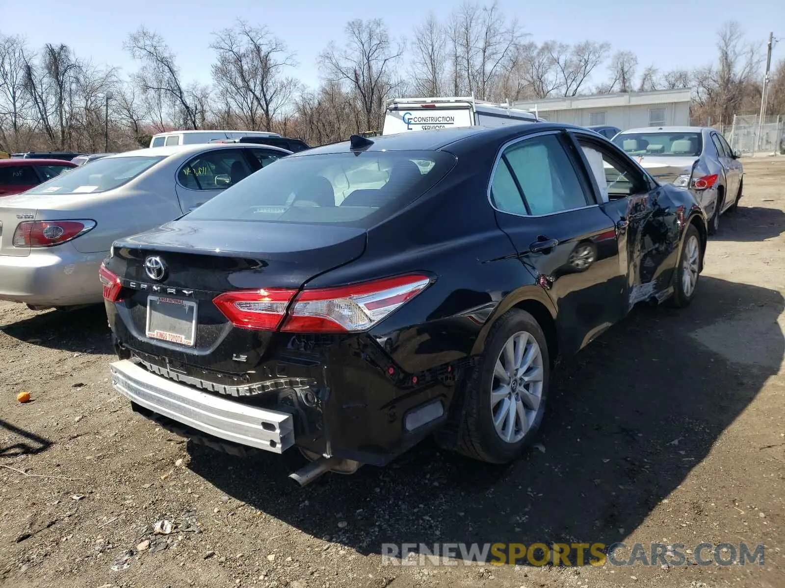 4 Photograph of a damaged car 4T1B11HKXKU244537 TOYOTA CAMRY 2019