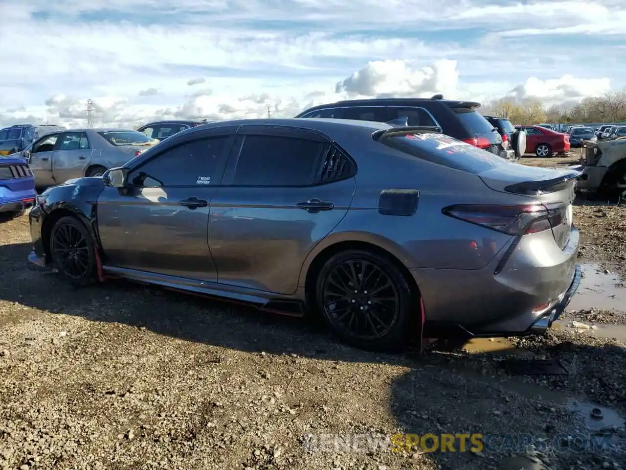 2 Photograph of a damaged car 4T1B11HKXKU244957 TOYOTA CAMRY 2019