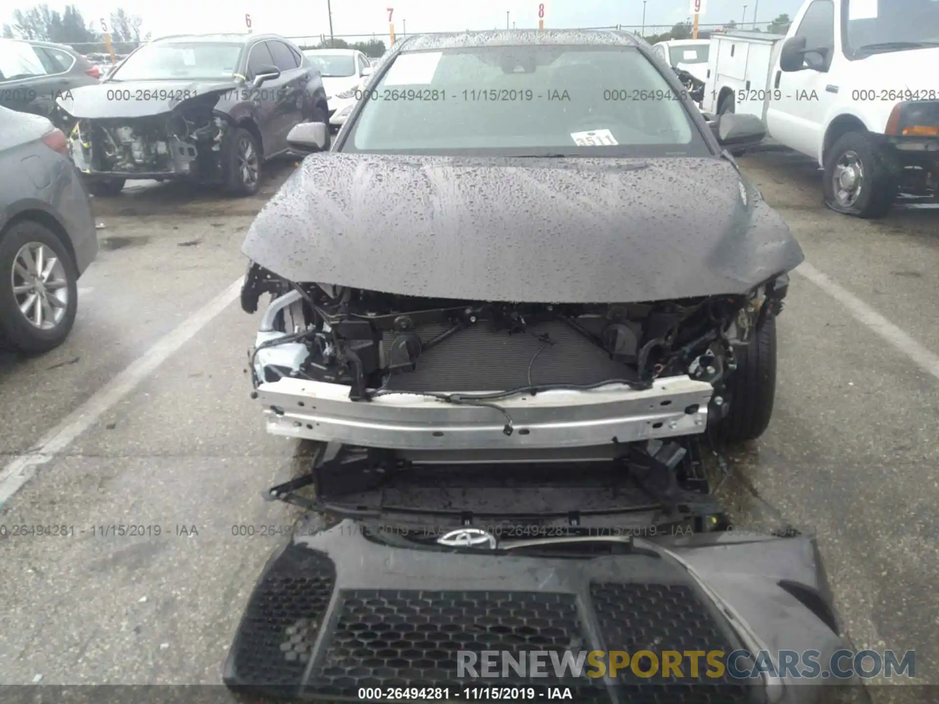 6 Photograph of a damaged car 4T1B11HKXKU245526 TOYOTA CAMRY 2019