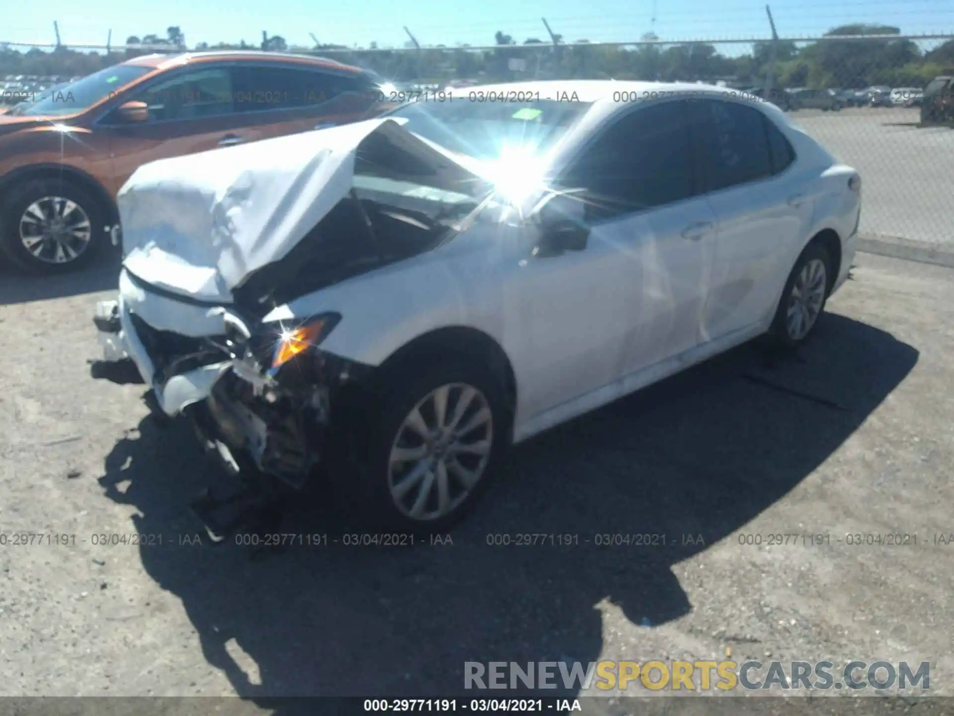 2 Photograph of a damaged car 4T1B11HKXKU248121 TOYOTA CAMRY 2019