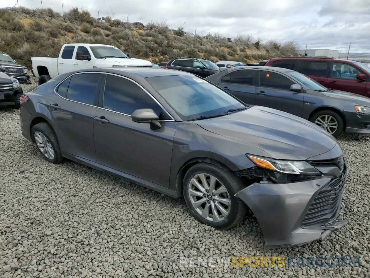 4 Photograph of a damaged car 4T1B11HKXKU249995 TOYOTA CAMRY 2019