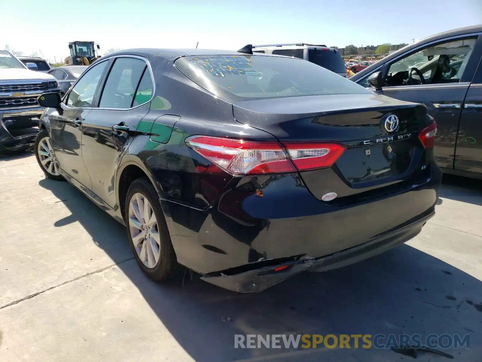 3 Photograph of a damaged car 4T1B11HKXKU254419 TOYOTA CAMRY 2019