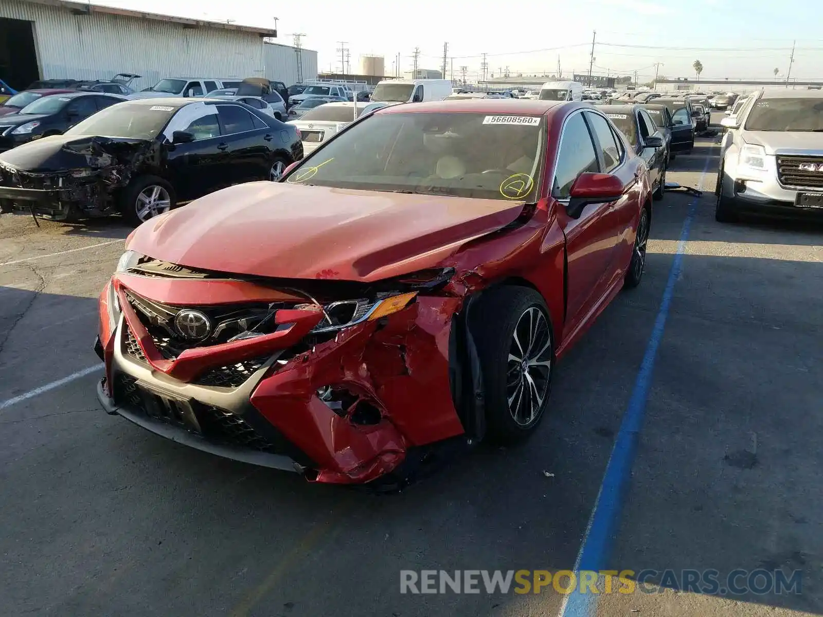 9 Photograph of a damaged car 4T1B11HKXKU256798 TOYOTA CAMRY 2019