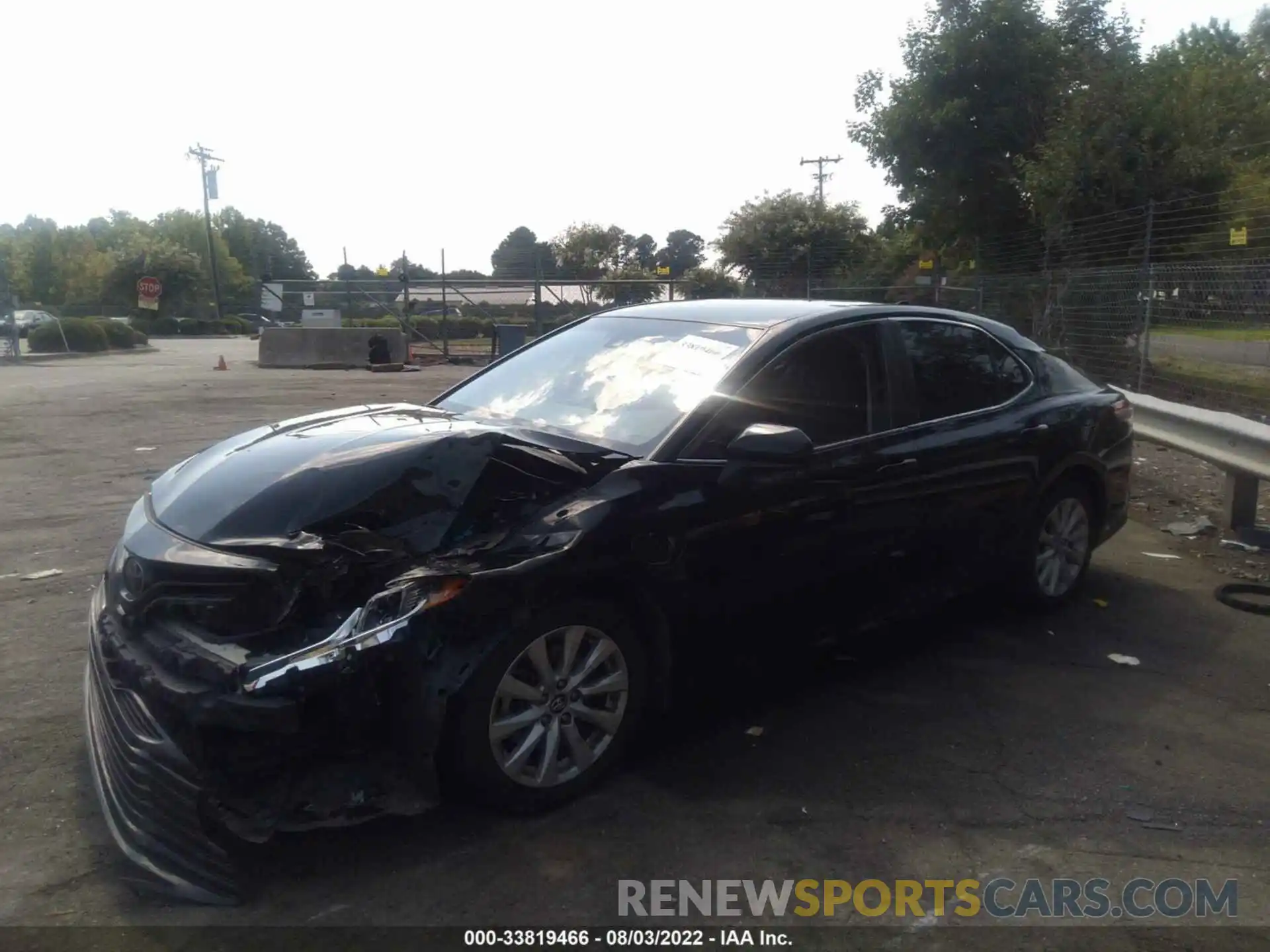 2 Photograph of a damaged car 4T1B11HKXKU259491 TOYOTA CAMRY 2019