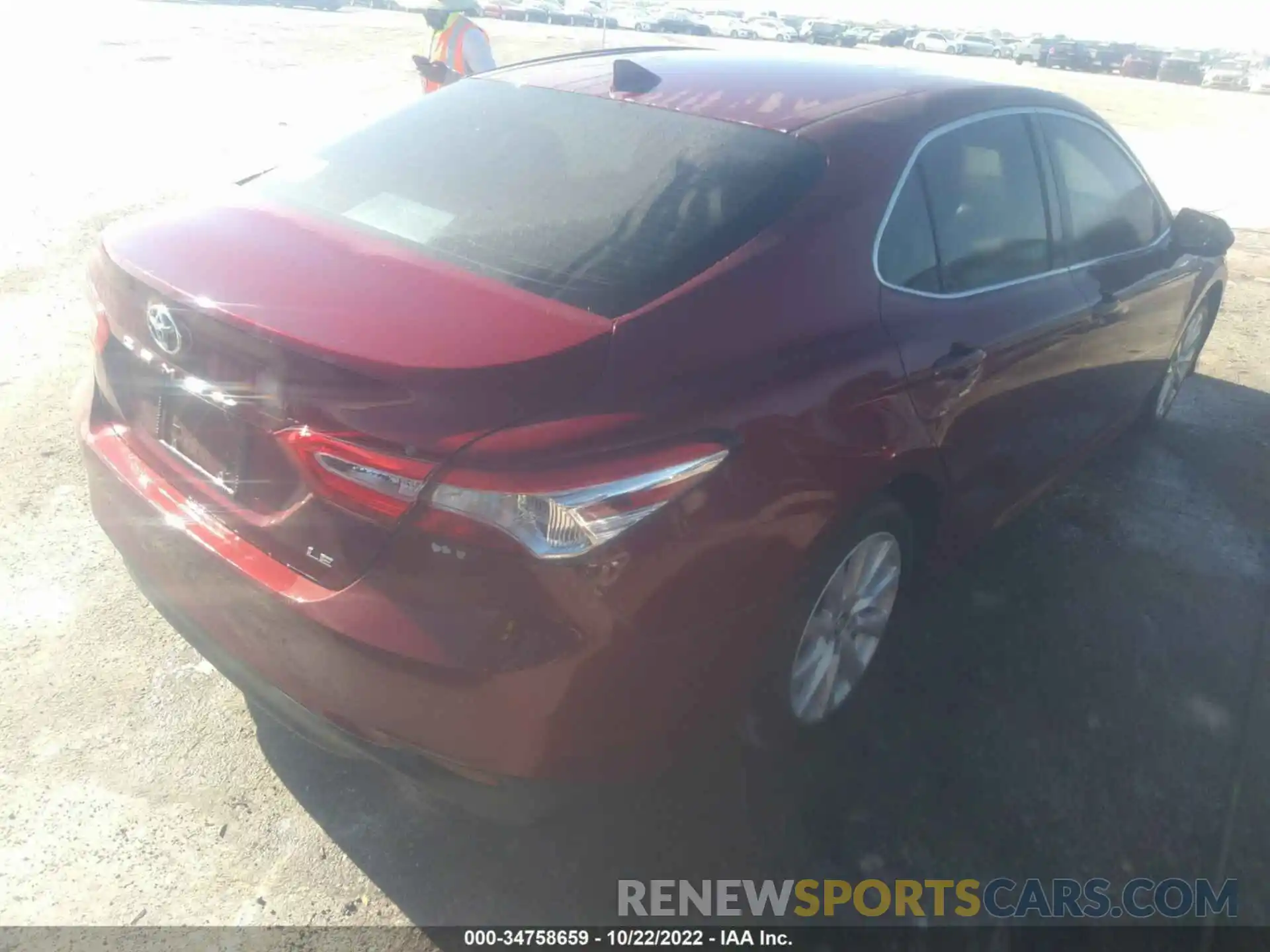 4 Photograph of a damaged car 4T1B11HKXKU265355 TOYOTA CAMRY 2019