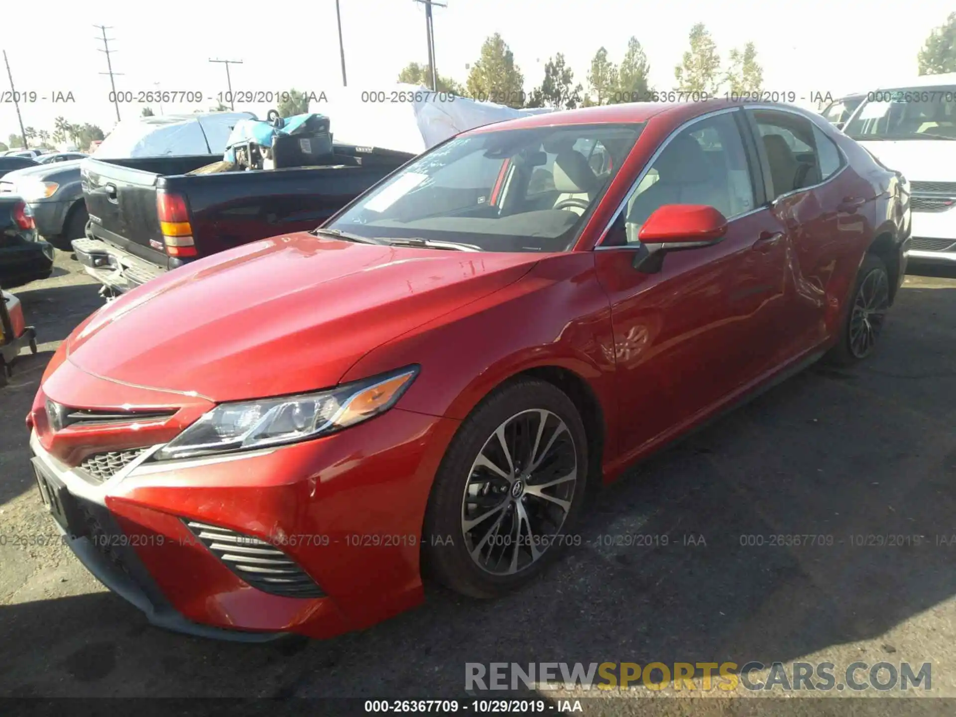 2 Photograph of a damaged car 4T1B11HKXKU268790 TOYOTA CAMRY 2019