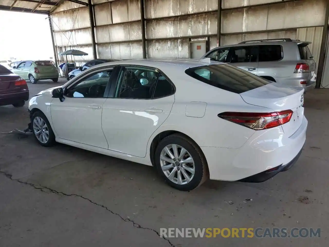 2 Photograph of a damaged car 4T1B11HKXKU269101 TOYOTA CAMRY 2019