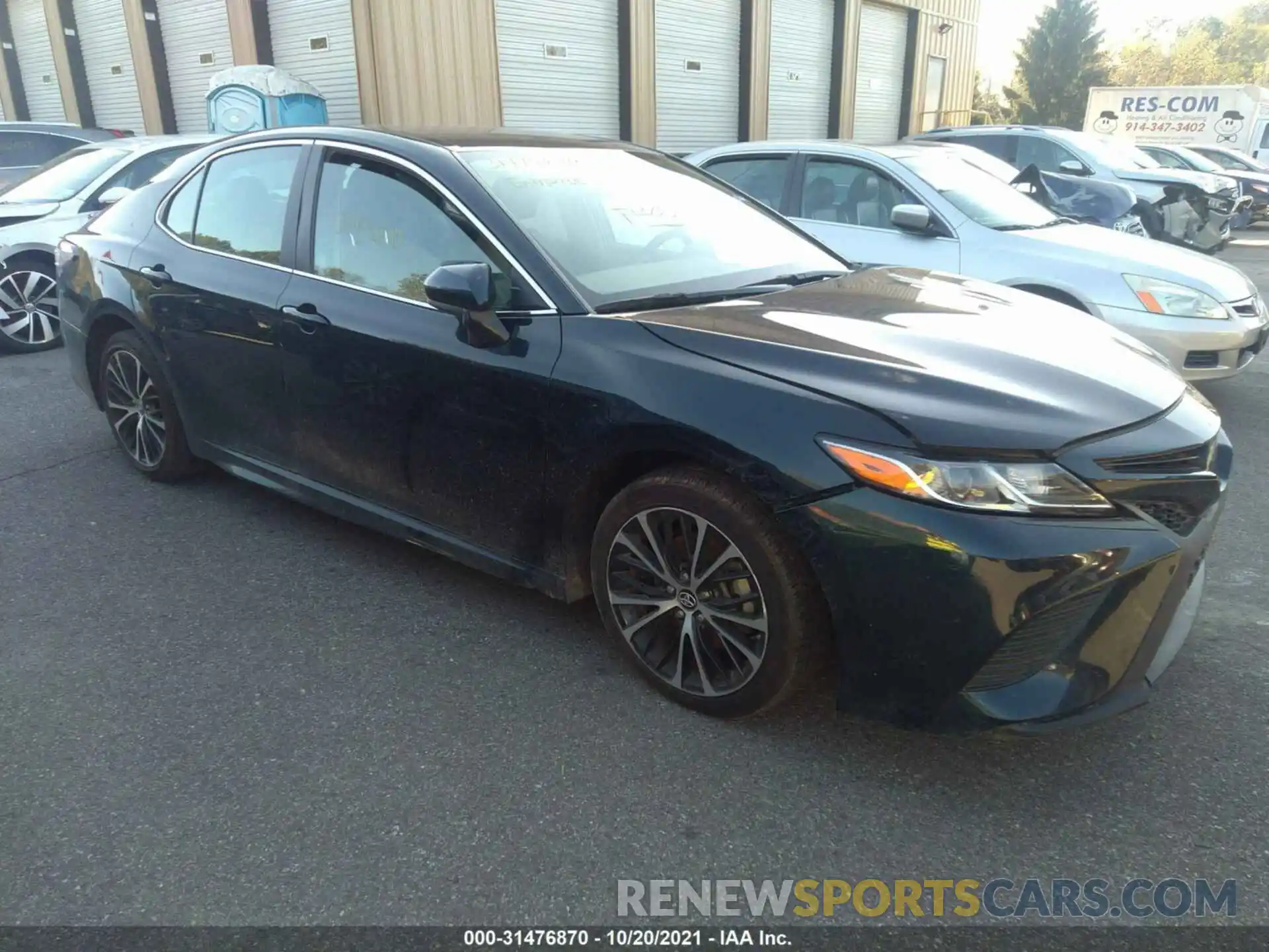 1 Photograph of a damaged car 4T1B11HKXKU269809 TOYOTA CAMRY 2019