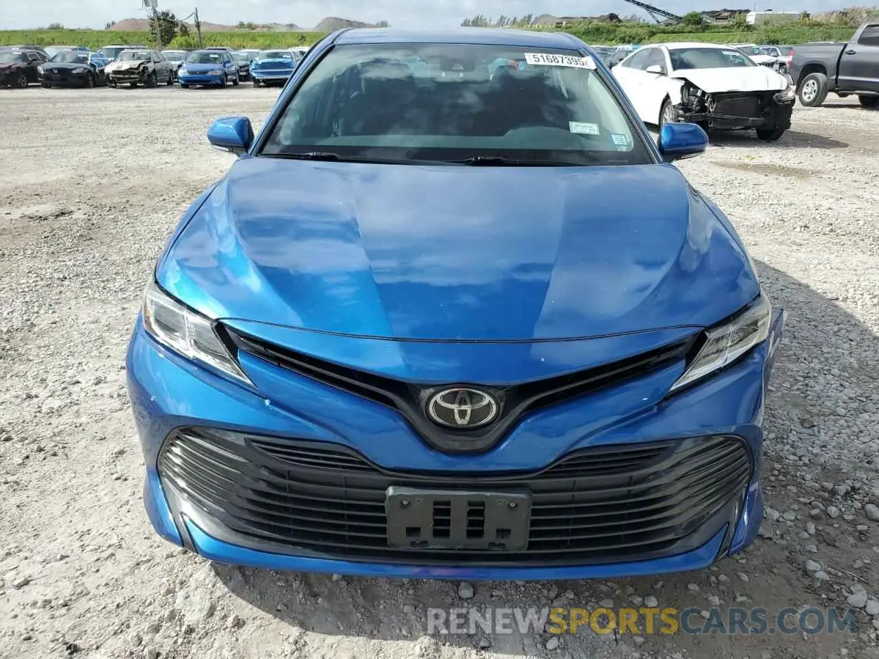 5 Photograph of a damaged car 4T1B11HKXKU274573 TOYOTA CAMRY 2019