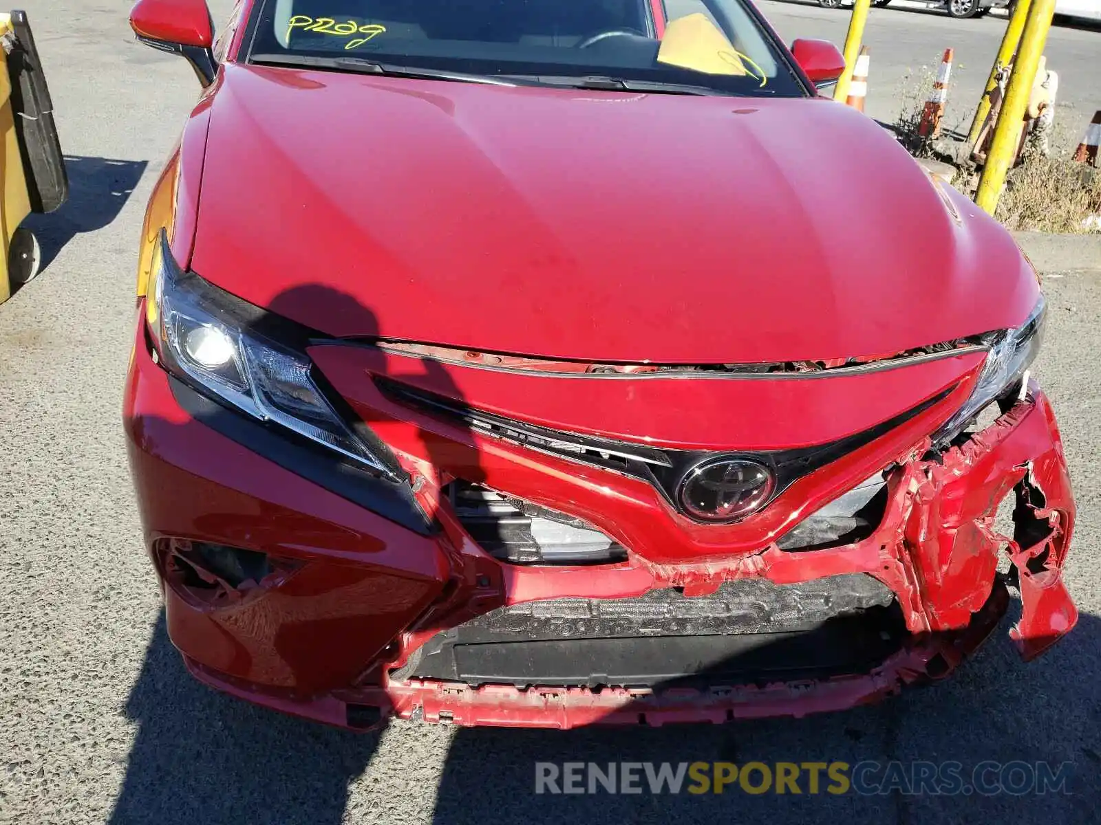 7 Photograph of a damaged car 4T1B11HKXKU275318 TOYOTA CAMRY 2019