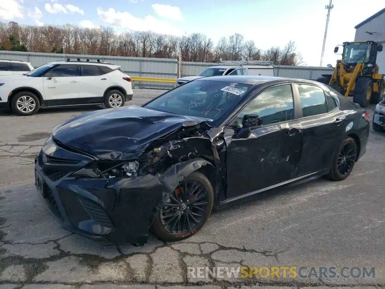 2 Photograph of a damaged car 4T1B11HKXKU281698 TOYOTA CAMRY 2019