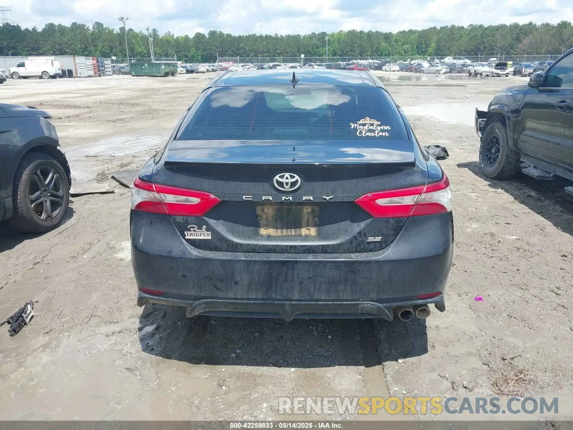 16 Photograph of a damaged car 4T1B11HKXKU282043 TOYOTA CAMRY 2019