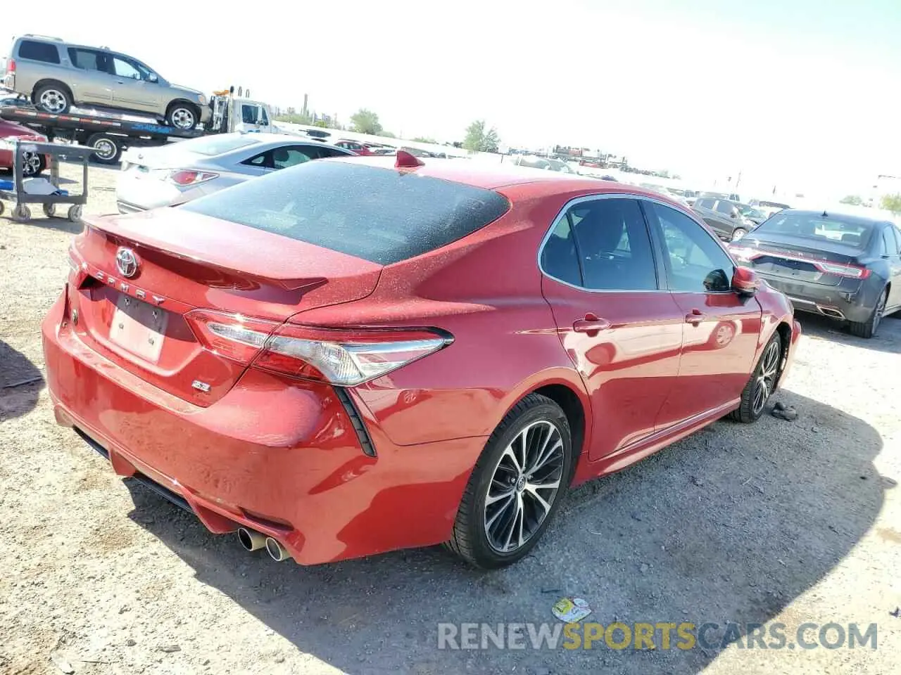 3 Photograph of a damaged car 4T1B11HKXKU285430 TOYOTA CAMRY 2019