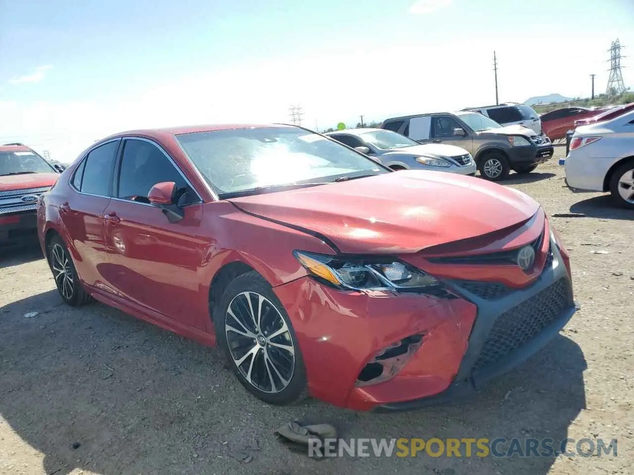 4 Photograph of a damaged car 4T1B11HKXKU285430 TOYOTA CAMRY 2019