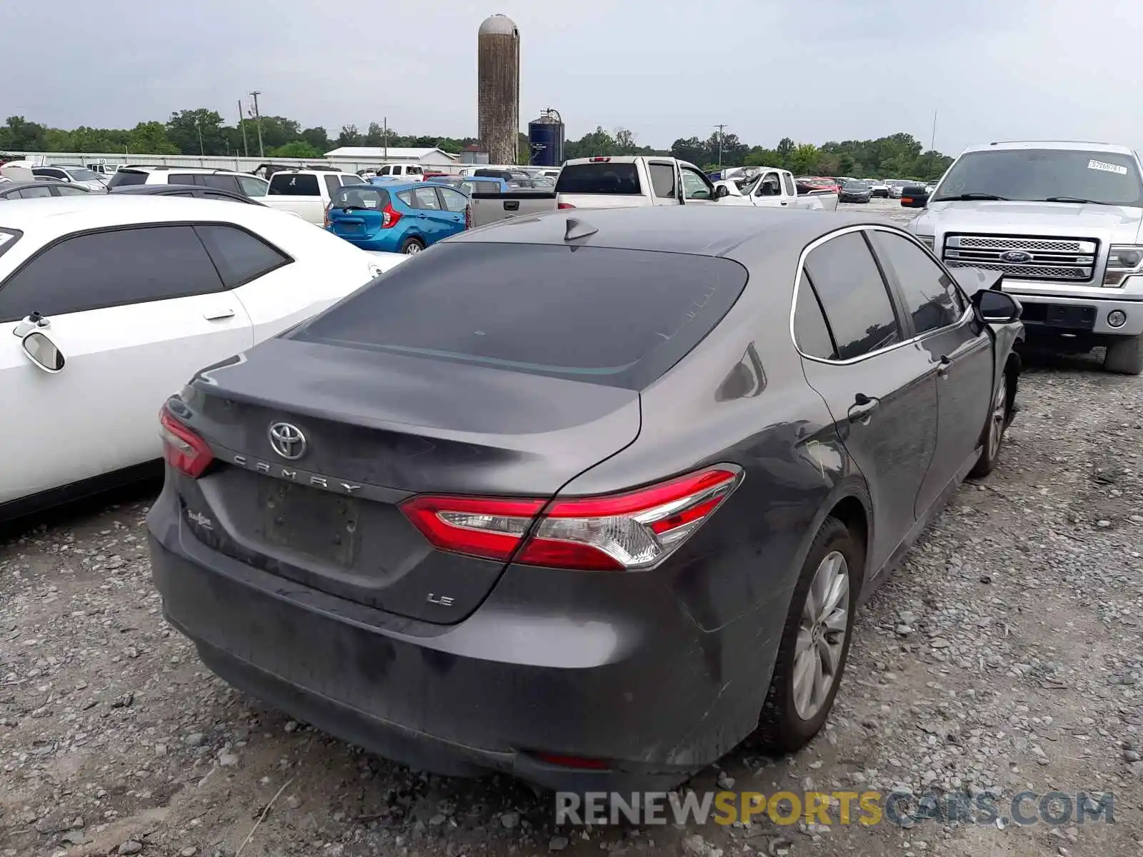 4 Photograph of a damaged car 4T1B11HKXKU290529 TOYOTA CAMRY 2019