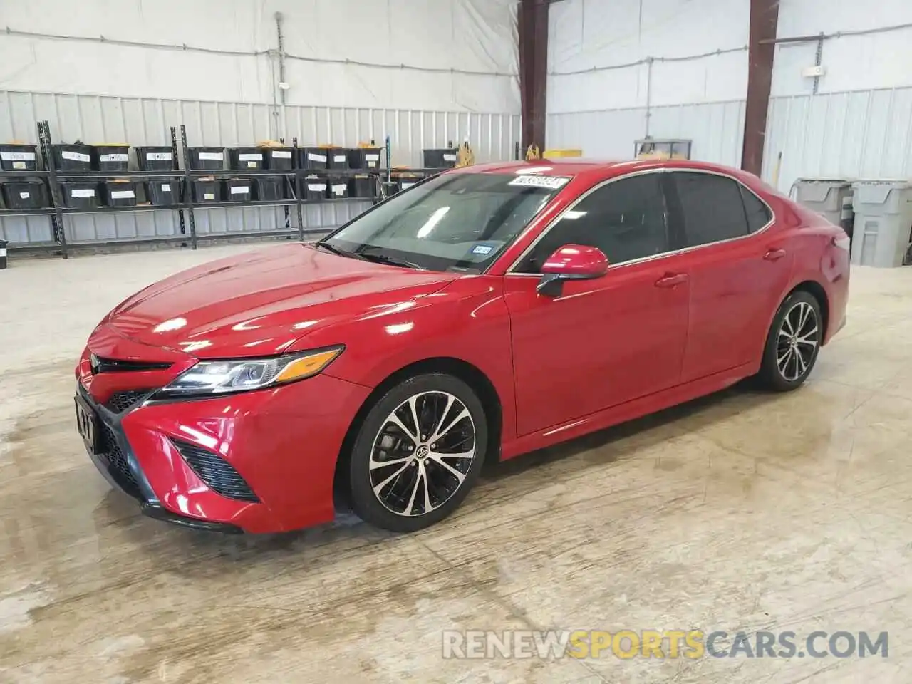 1 Photograph of a damaged car 4T1B11HKXKU291468 TOYOTA CAMRY 2019