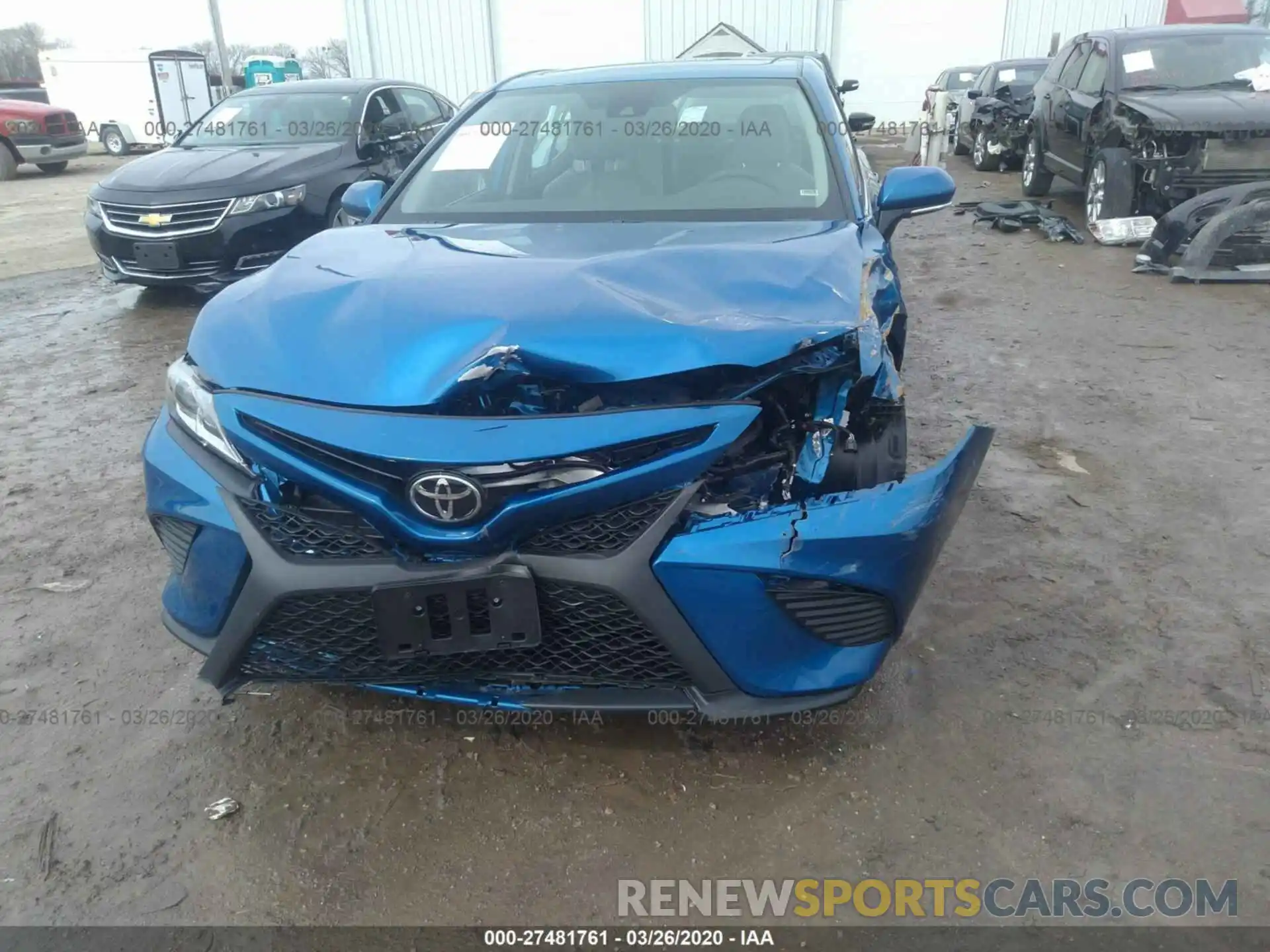 6 Photograph of a damaged car 4T1B11HKXKU295567 TOYOTA CAMRY 2019