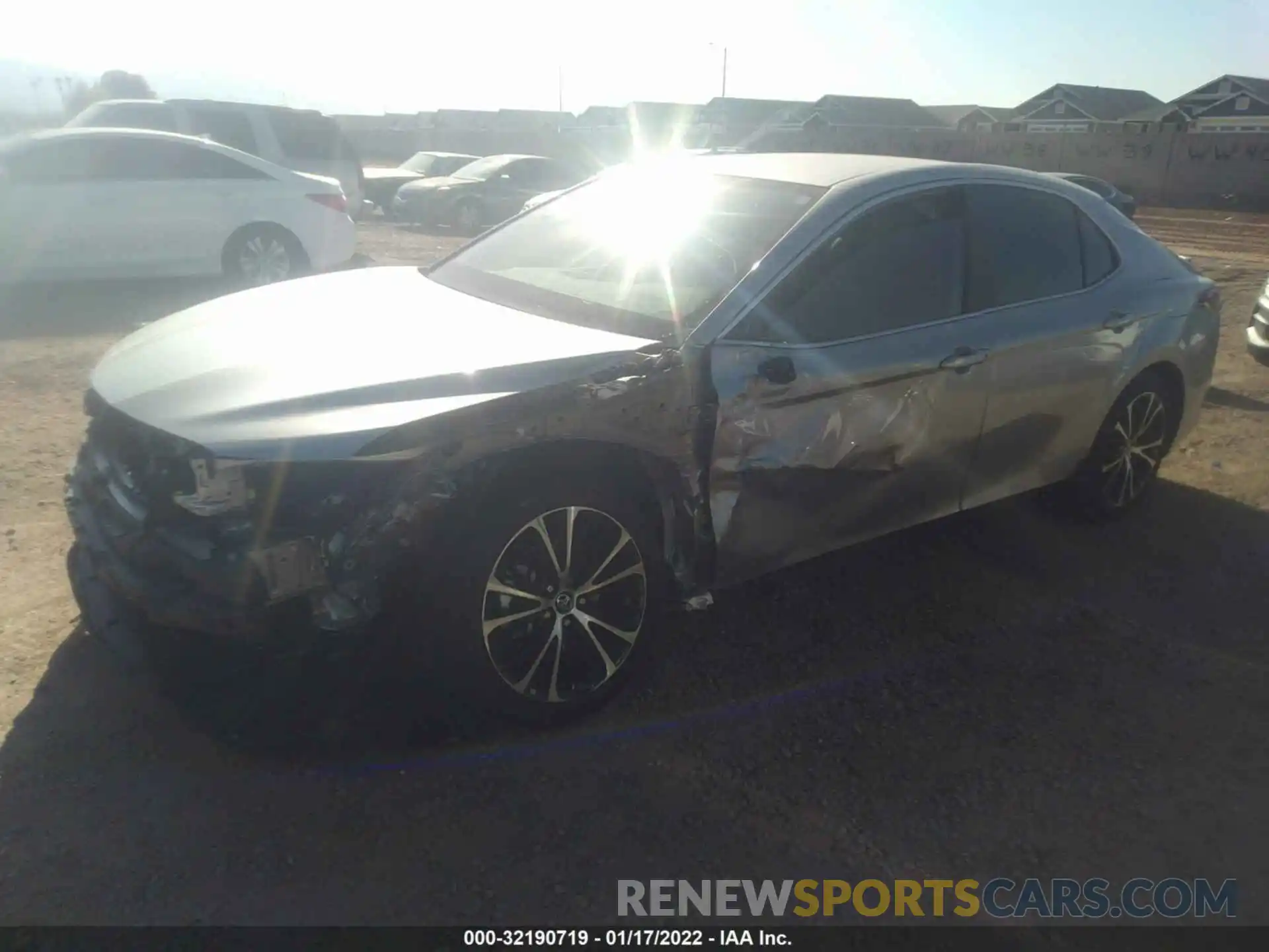 2 Photograph of a damaged car 4T1B11HKXKU297044 TOYOTA CAMRY 2019