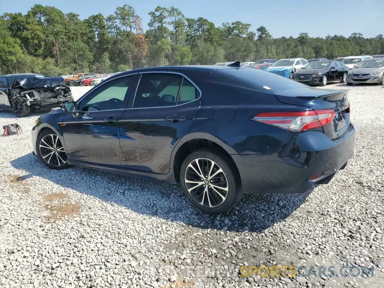2 Photograph of a damaged car 4T1B11HKXKU297142 TOYOTA CAMRY 2019
