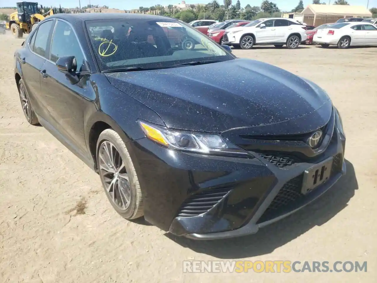 1 Photograph of a damaged car 4T1B11HKXKU297464 TOYOTA CAMRY 2019