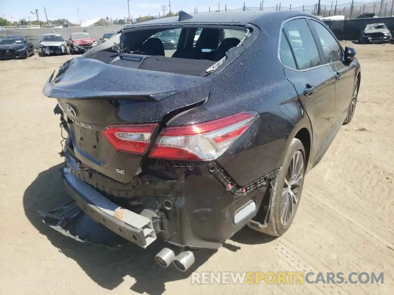 4 Photograph of a damaged car 4T1B11HKXKU297464 TOYOTA CAMRY 2019