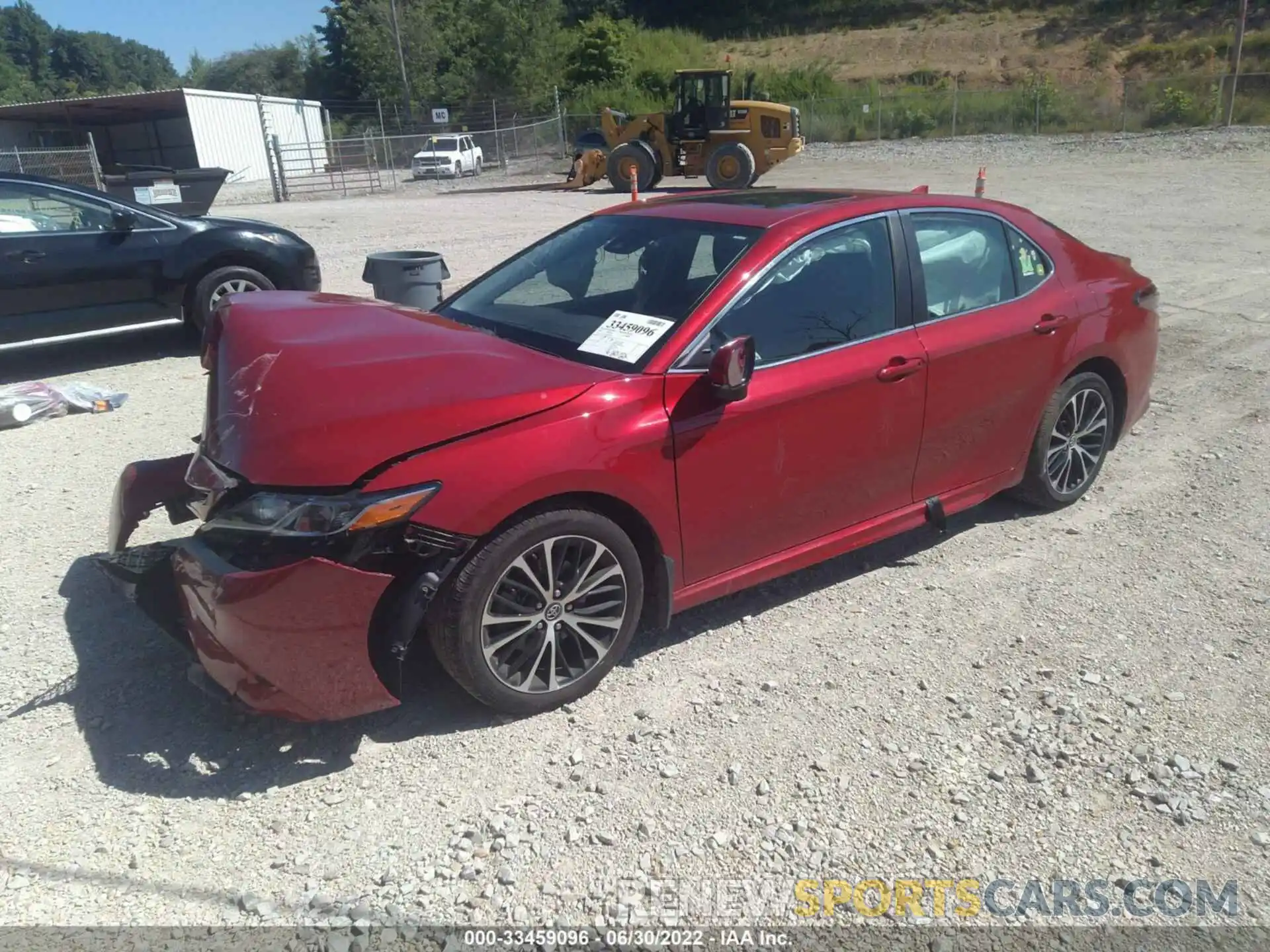 2 Photograph of a damaged car 4T1B11HKXKU299747 TOYOTA CAMRY 2019