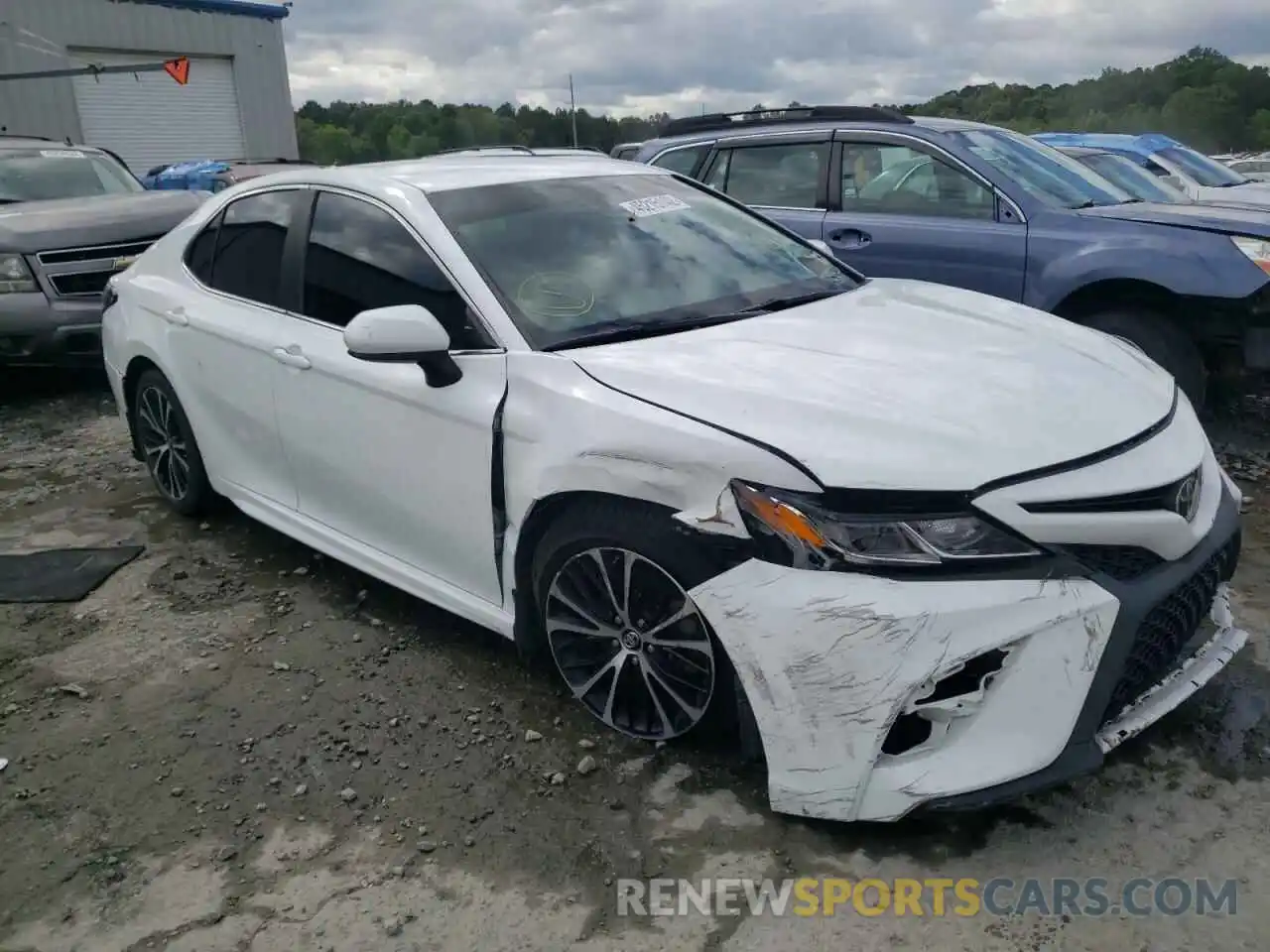 1 Photograph of a damaged car 4T1B11HKXKU679302 TOYOTA CAMRY 2019