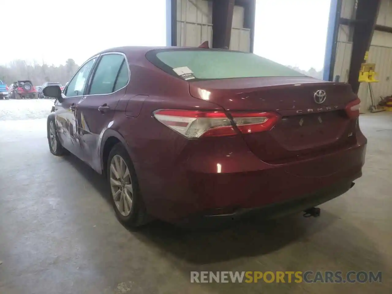 3 Photograph of a damaged car 4T1B11HKXKU683186 TOYOTA CAMRY 2019