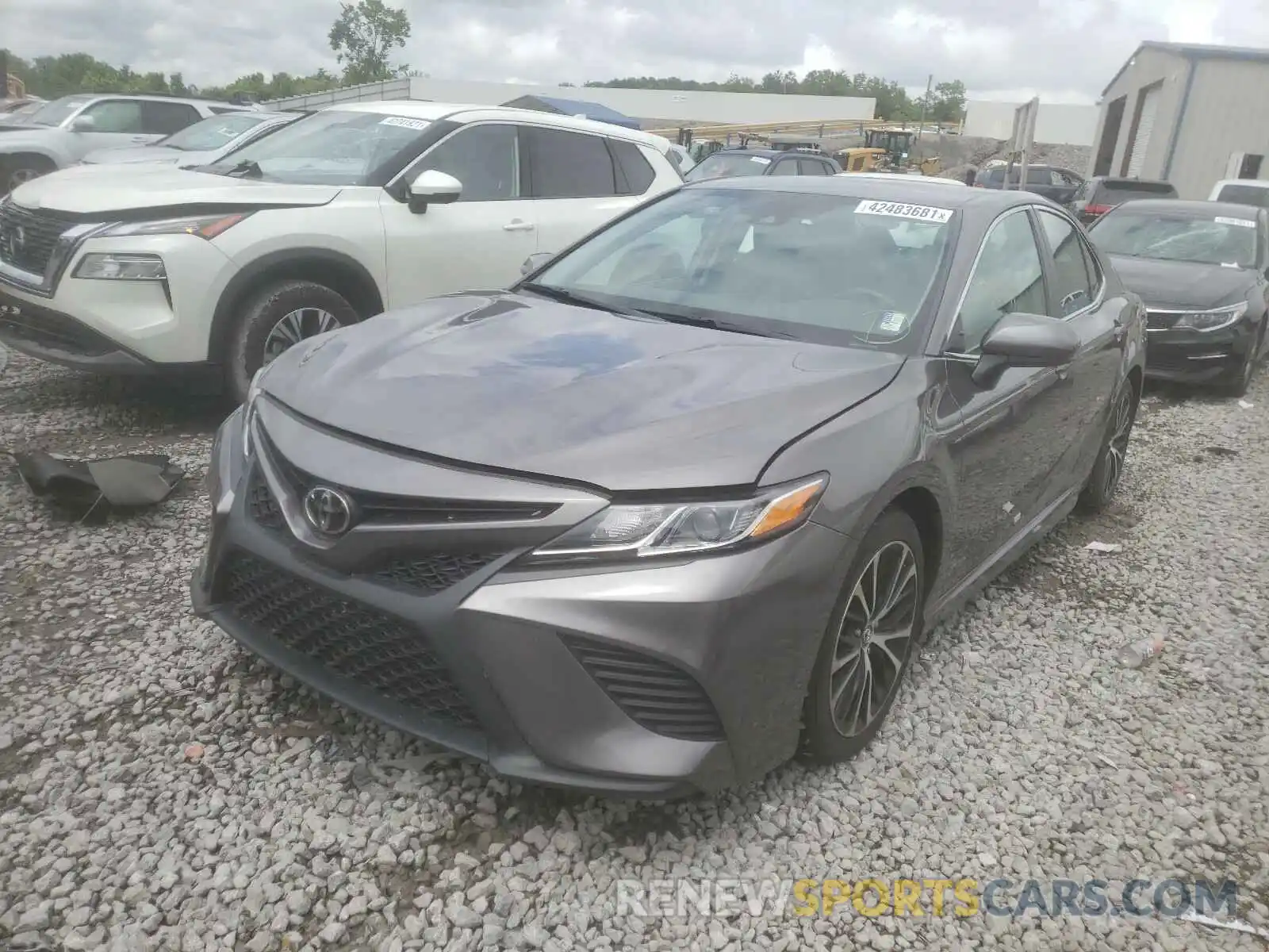 2 Photograph of a damaged car 4T1B11HKXKU685715 TOYOTA CAMRY 2019