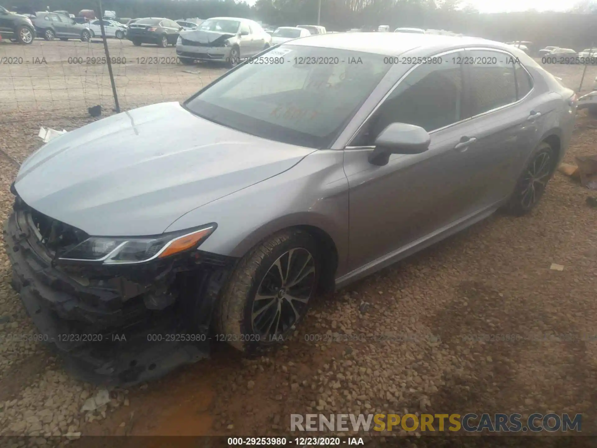 2 Photograph of a damaged car 4T1B11HKXKU691420 TOYOTA CAMRY 2019