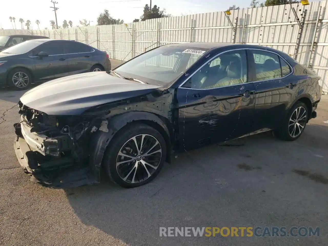 1 Photograph of a damaged car 4T1B11HKXKU693281 TOYOTA CAMRY 2019