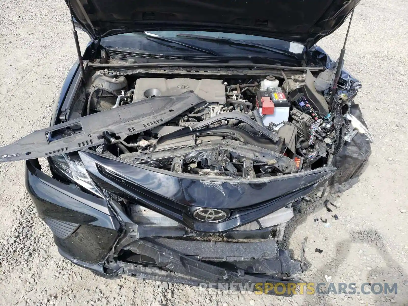 7 Photograph of a damaged car 4T1B11HKXKU695029 TOYOTA CAMRY 2019