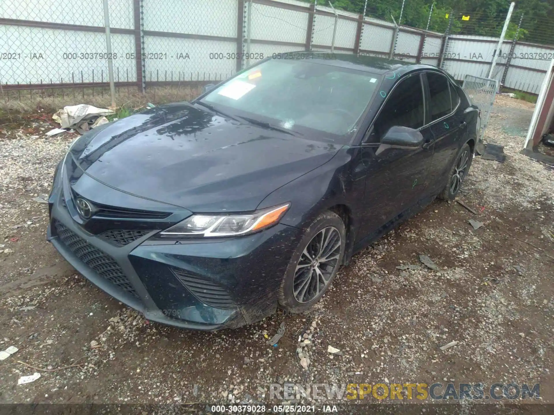 2 Photograph of a damaged car 4T1B11HKXKU696603 TOYOTA CAMRY 2019