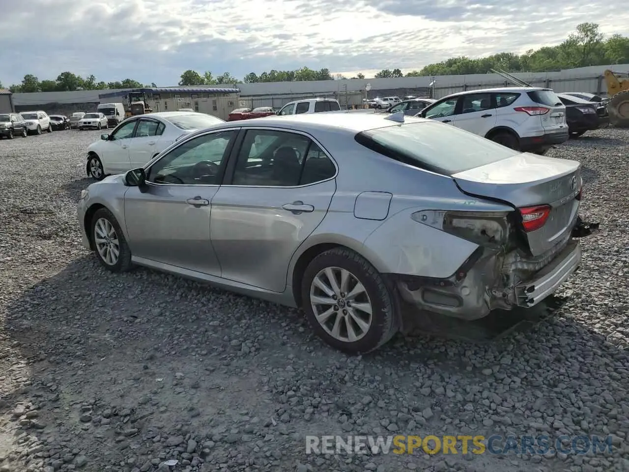 2 Photograph of a damaged car 4T1B11HKXKU708037 TOYOTA CAMRY 2019