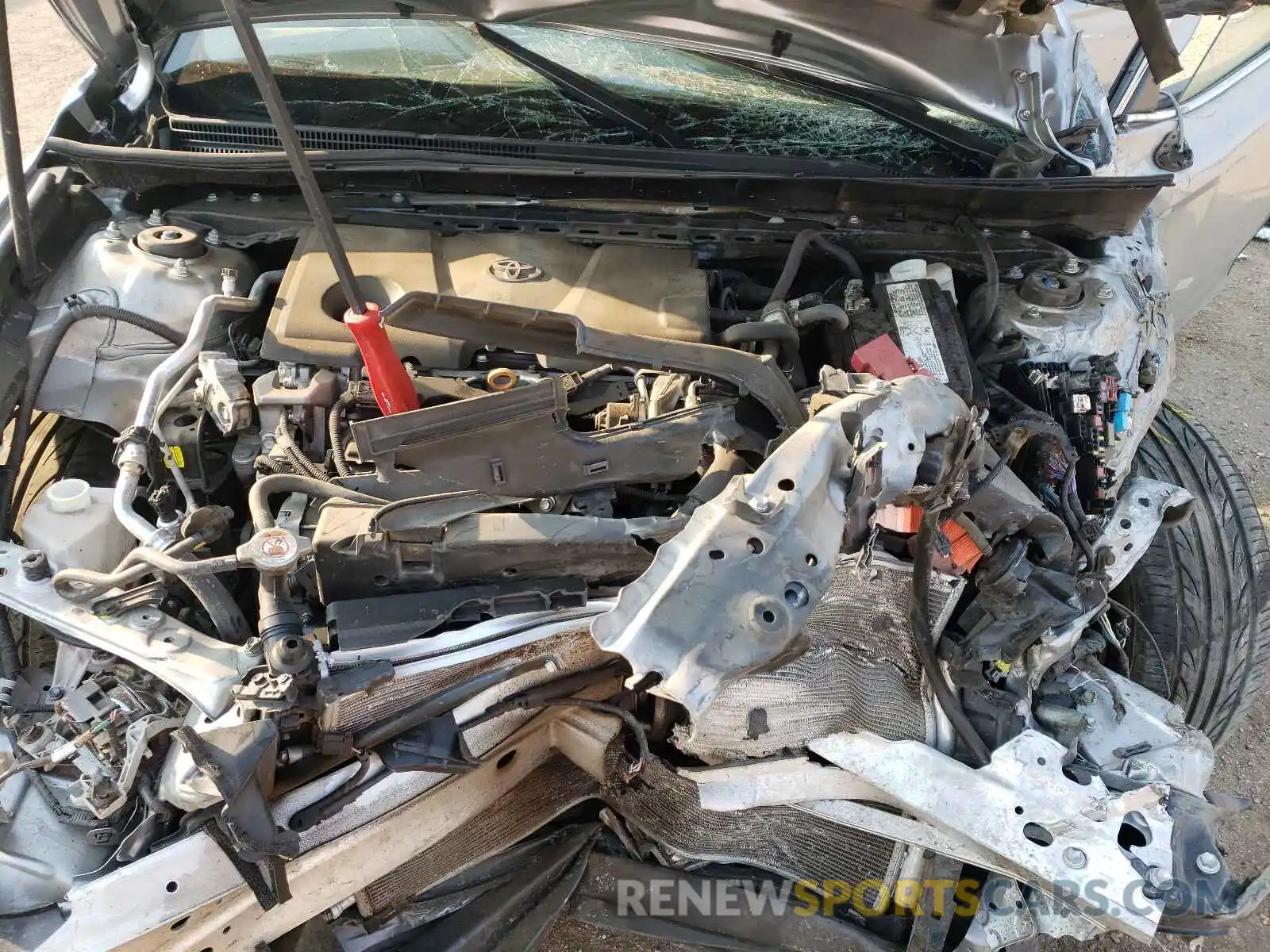 7 Photograph of a damaged car 4T1B11HKXKU708717 TOYOTA CAMRY 2019