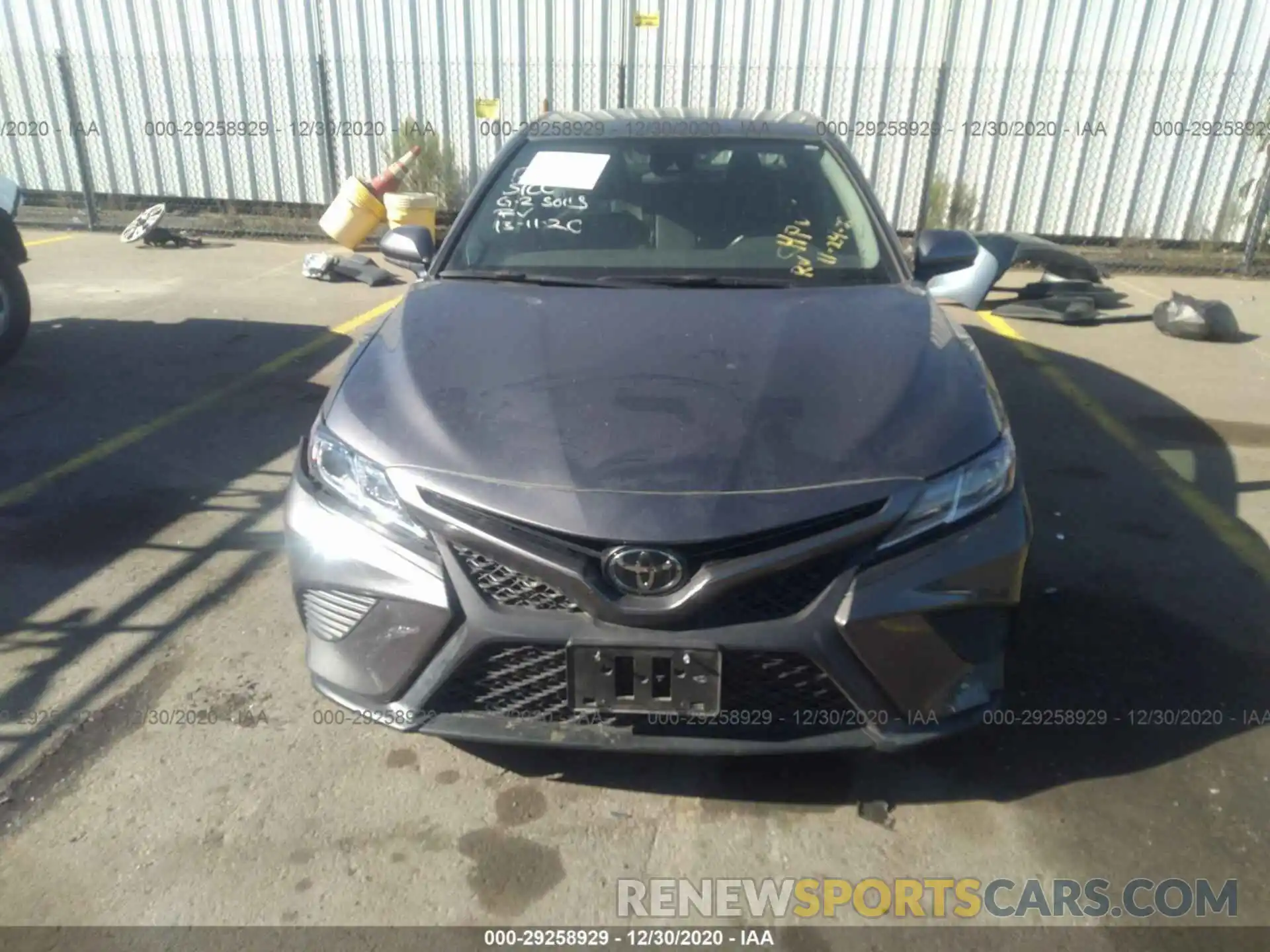 6 Photograph of a damaged car 4T1B11HKXKU712122 TOYOTA CAMRY 2019