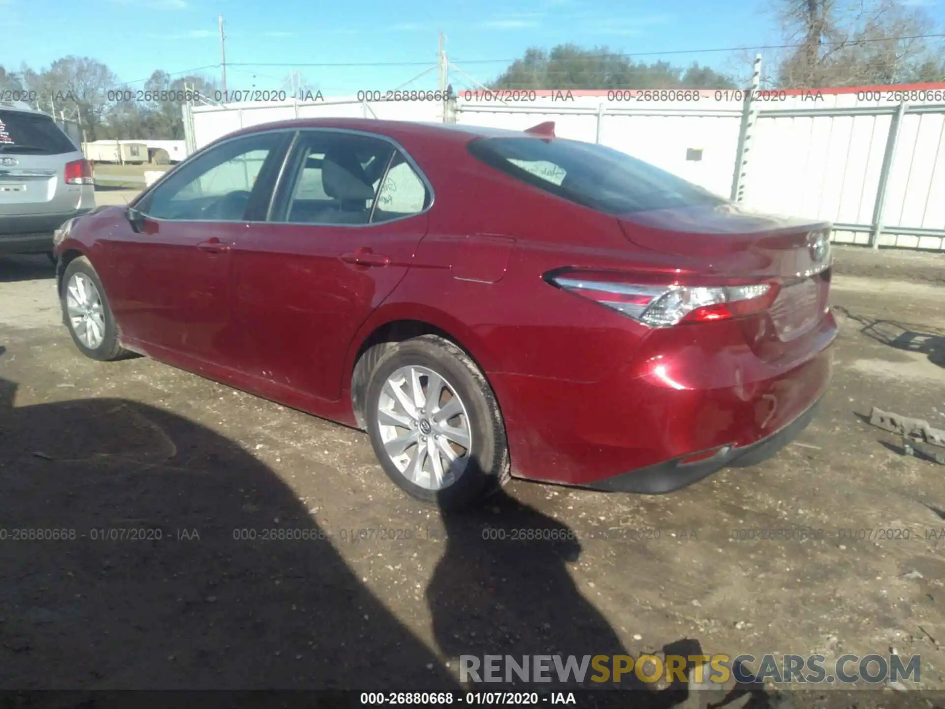 3 Photograph of a damaged car 4T1B11HKXKU721306 TOYOTA CAMRY 2019