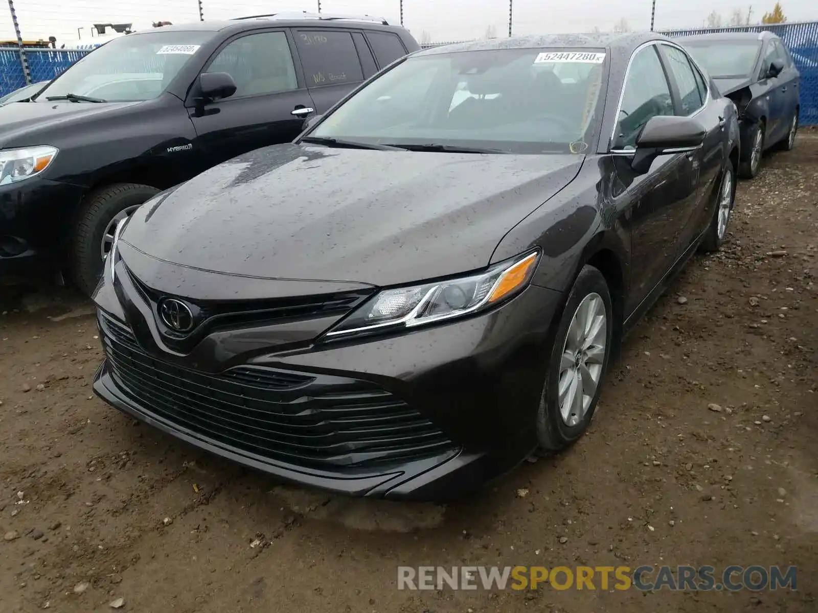 2 Photograph of a damaged car 4T1B11HKXKU722021 TOYOTA CAMRY 2019