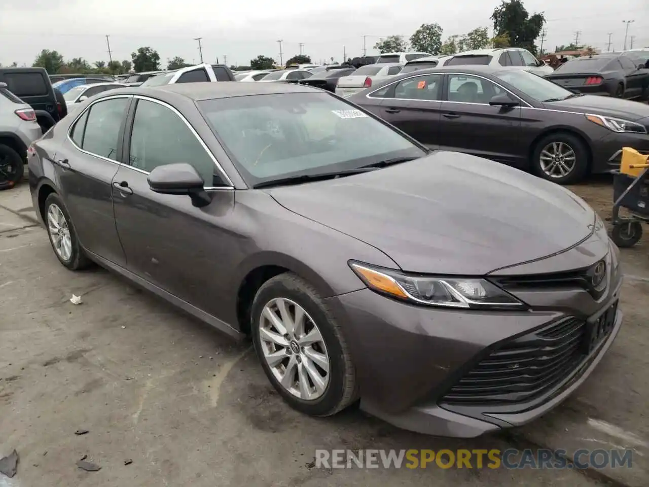 4 Photograph of a damaged car 4T1B11HKXKU727137 TOYOTA CAMRY 2019