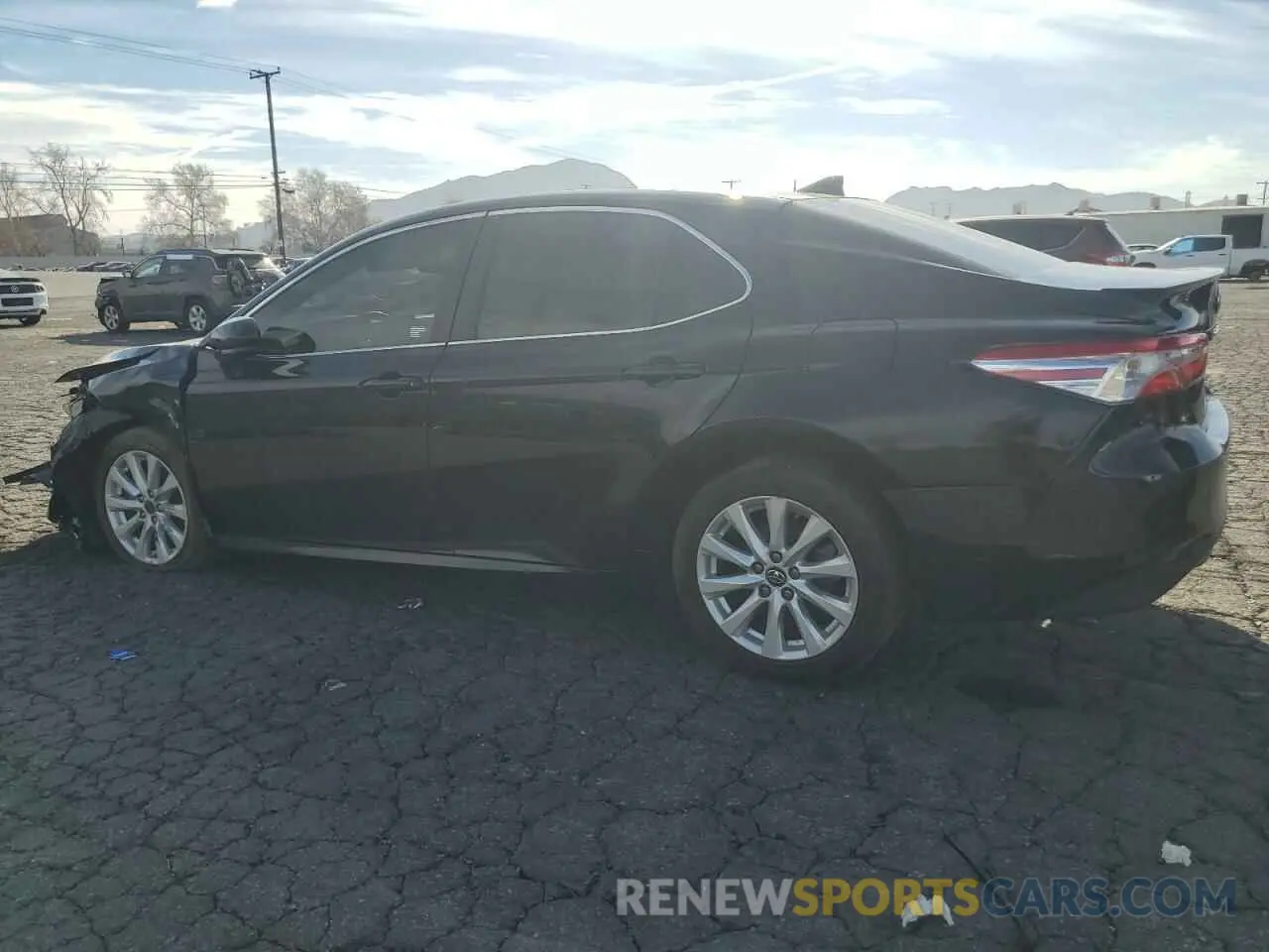 2 Photograph of a damaged car 4T1B11HKXKU727333 TOYOTA CAMRY 2019