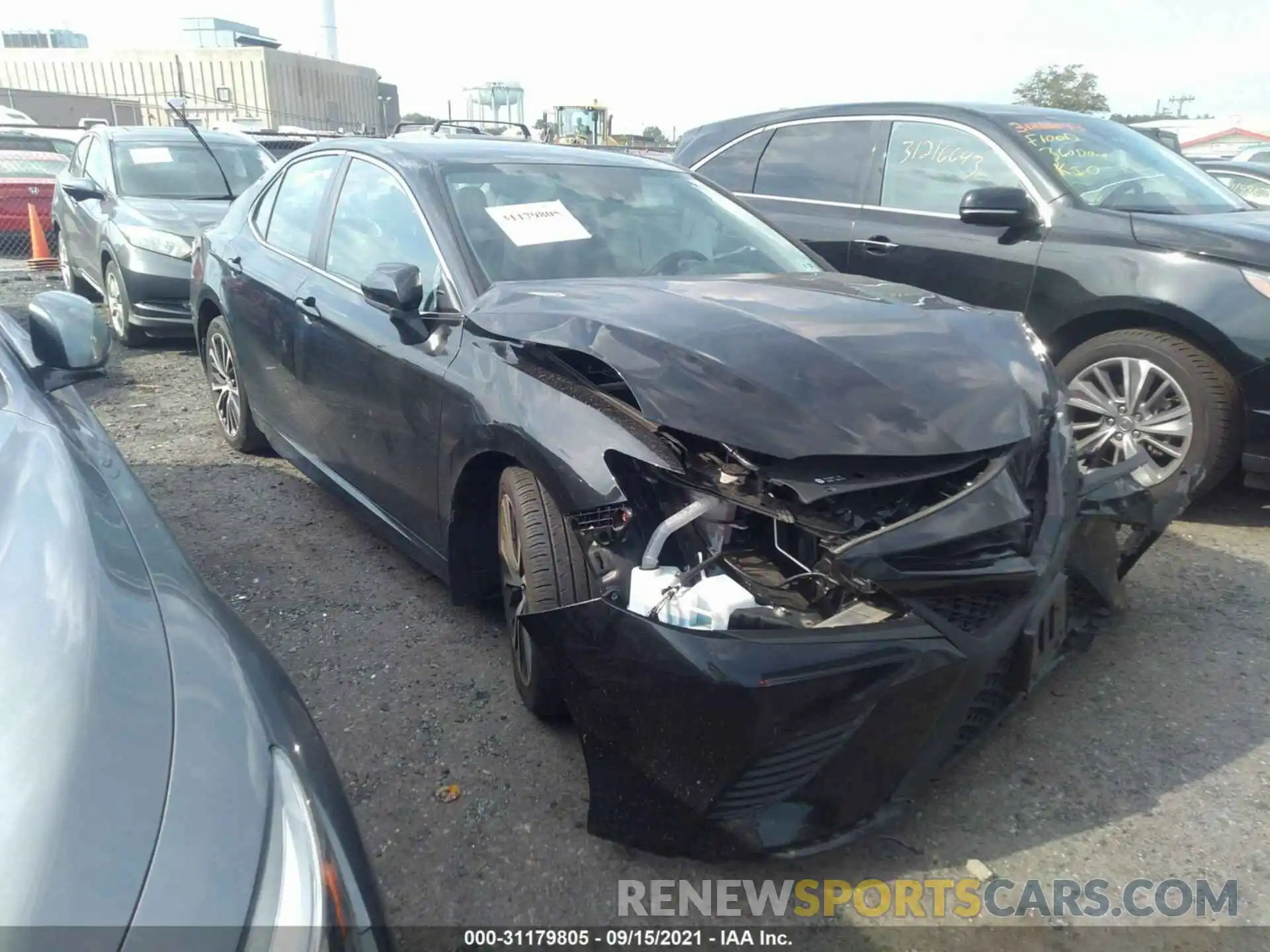 1 Photograph of a damaged car 4T1B11HKXKU732998 TOYOTA CAMRY 2019