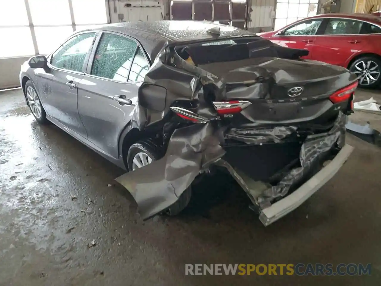 3 Photograph of a damaged car 4T1B11HKXKU734136 TOYOTA CAMRY 2019