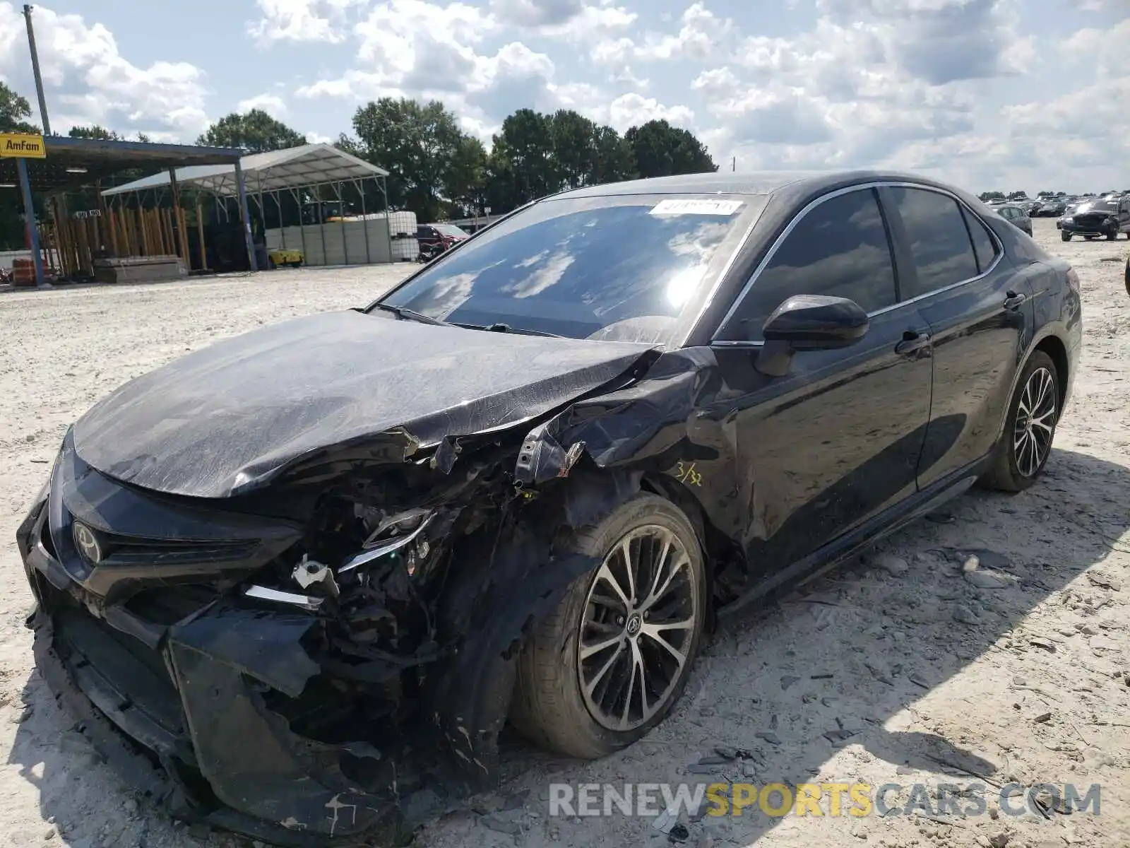 2 Photograph of a damaged car 4T1B11HKXKU741331 TOYOTA CAMRY 2019