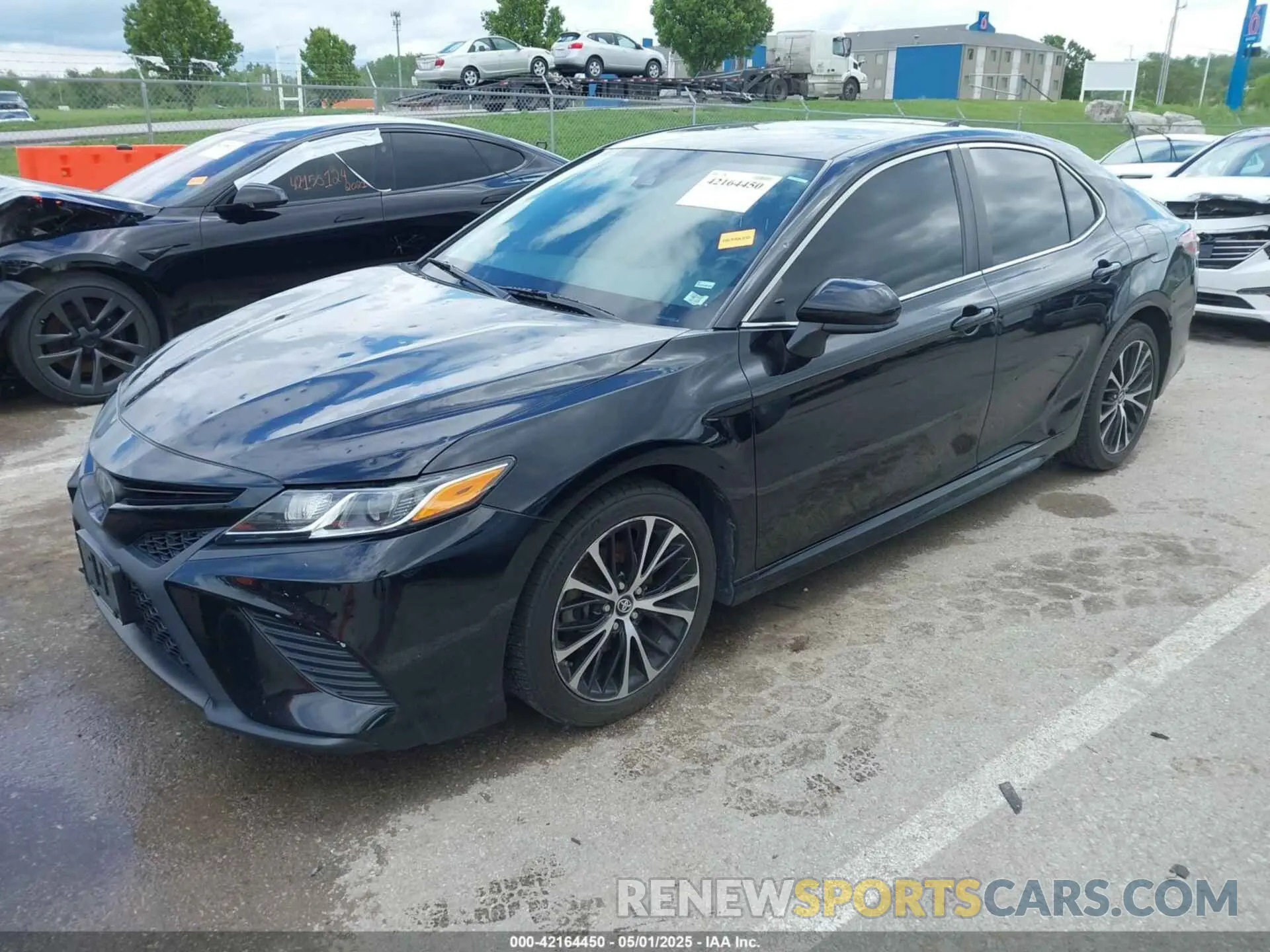 2 Photograph of a damaged car 4T1B11HKXKU741748 TOYOTA CAMRY 2019