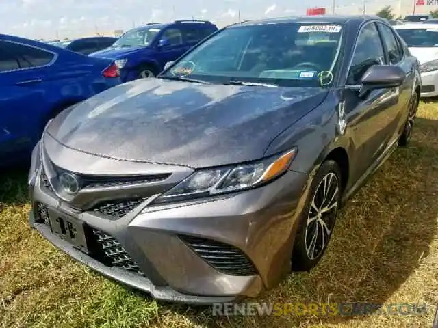 2 Photograph of a damaged car 4T1B11HKXKU748702 TOYOTA CAMRY 2019