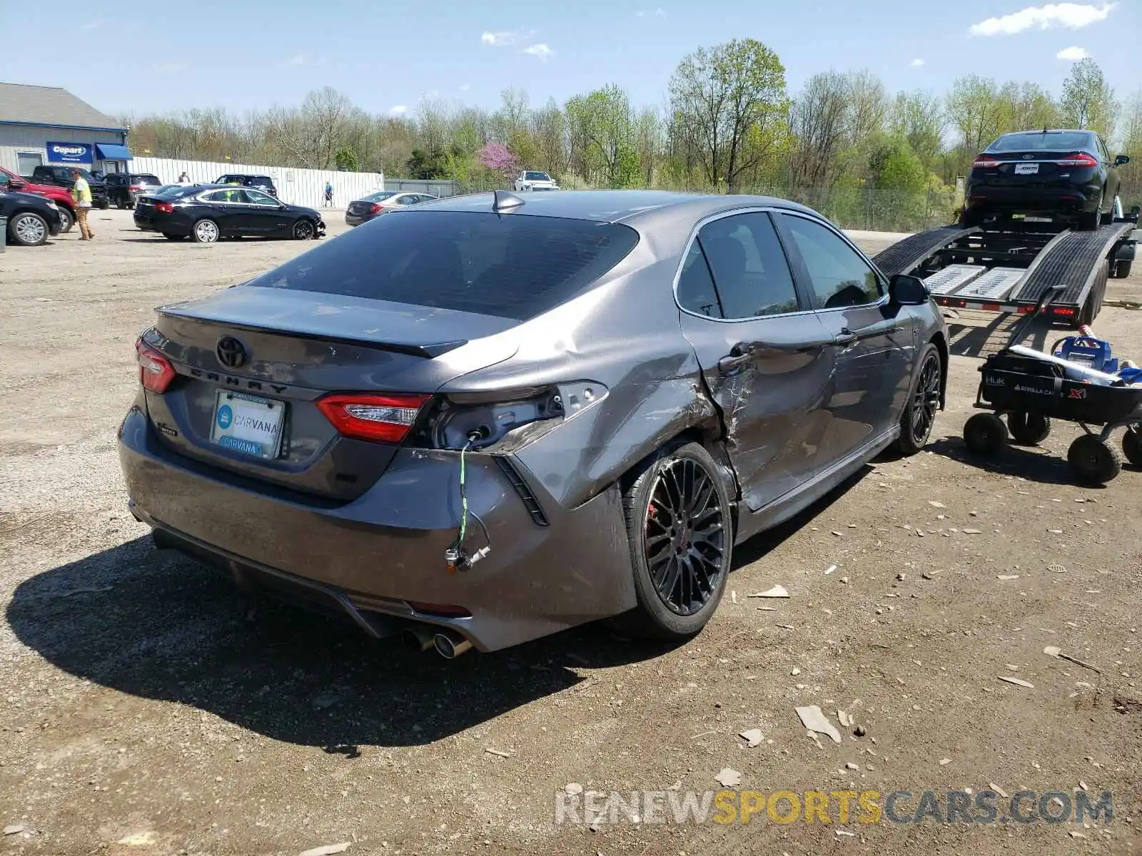 4 Photograph of a damaged car 4T1B11HKXKU751972 TOYOTA CAMRY 2019