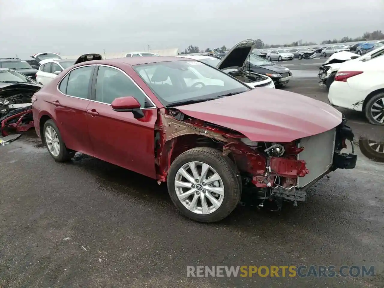 4 Photograph of a damaged car 4T1B11HKXKU761322 TOYOTA CAMRY 2019